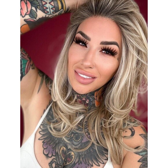 Rebel Gypsy luxury monofilament  “Faint” wig main image 5
